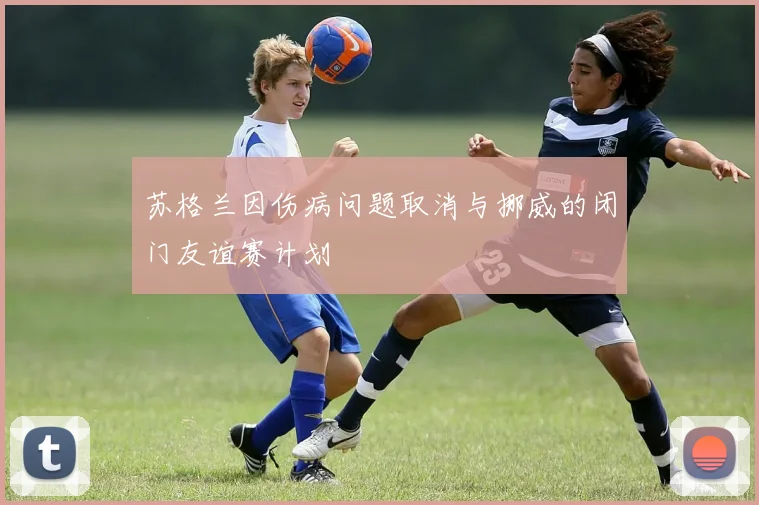 苏格兰因伤病问题取消与挪威的闭门友谊赛计划
